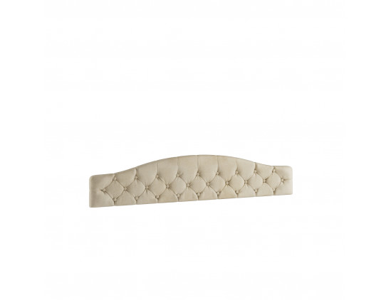 Спинка мягкая СП-17 велюр карамель с пуговицами