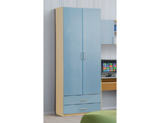 Шкаф для платья и белья "Фантазия-2" 2-х дверный + 2 ящика