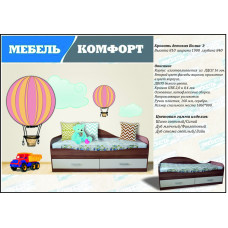 Кровать детская Волна