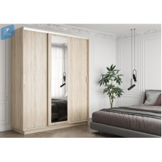 SIMPLE Шкаф-купе Зеркало 1800 Дуб Сонома светлый